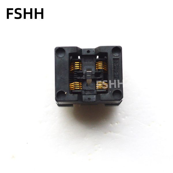 two working bit TSSOP8 SSOP8 IC Test Socket Pitch=0.65mm Width=4.4mm 6.4mm OTS-28(8+8)-0.65-01 ) - Image 2