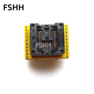 two SOP8 test socket SOIC8 SOP8+SOP8 socket 208mil SOP8 to DIP programmer adapter OTS-8+8(20)-1.27-01