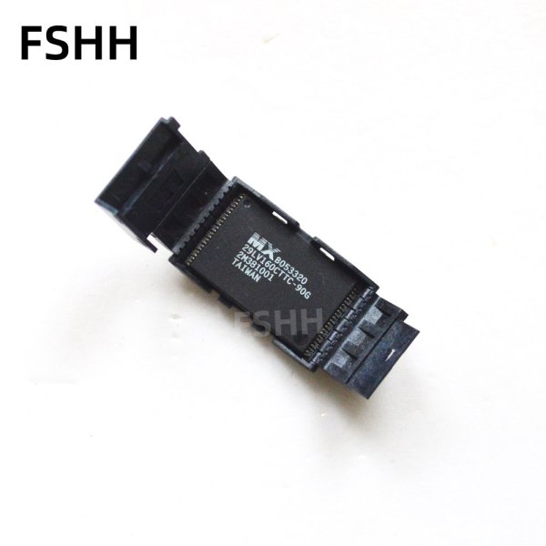 6353P1 980020-40-XX test socket TSOP48 TSOP40 TSOP32 ic socket SMT SMD TEST SOCKET 0.5mm 18.4/20mm - Image 2