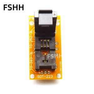 SOT-223 tset socket SOT223 socket SOT223-5 SOT223-5K Aging test socket With PCB With terminals