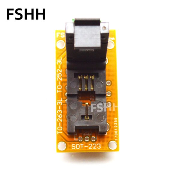 SOT-223 tset socket SOT223 socket SOT223-5 SOT223-5K Aging test socket With PCB With terminals
