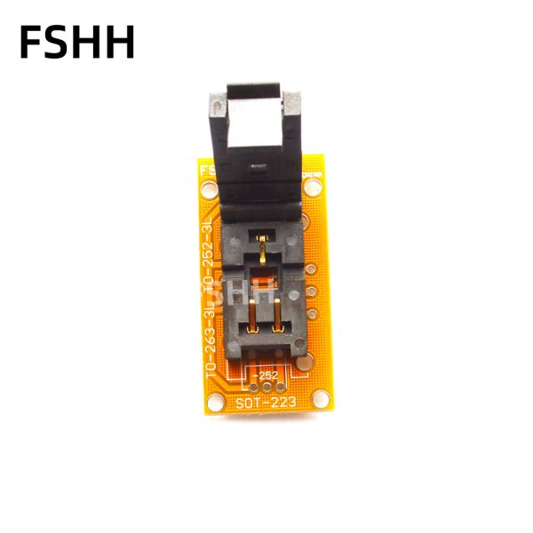 TO-252 Burn-in Socket TO-252-3 TO-252-3L TO-252-5L Aging test seat TO252 With PCB terminal