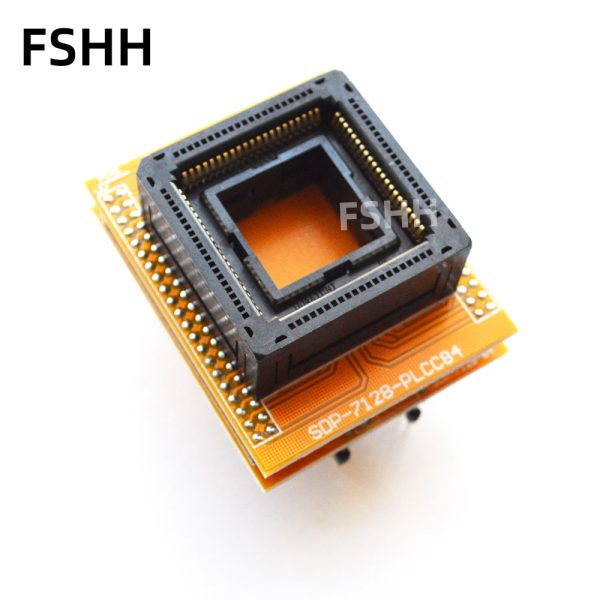 SDP-7128-84 programmer adapter 1.27mm PLCC84 to DIP test socket suitable for epm7128 epm7128e - Image 2