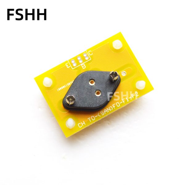 TO66 SAN-F1 test socket TO-03 SAN-F2 test socket F1 F2 F0 Iron seal transistor test socket with PCB and Terminals - Image 7