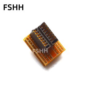 ATtiny24 tiny44 tiny84 DIP14 to DIP8 adapter CH2015 CH2016 dedicated test socket