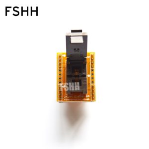 QFN8 Programmer adapter QFN8 to DIP8 test socket WSON8 DFN8 MLF8 UDFN8 socket Pitch=0.65mm size=3mmX2mm