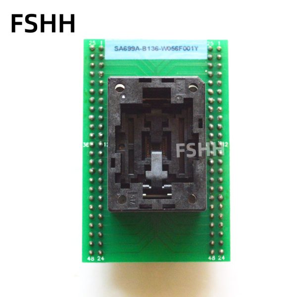 SA699A-B136-W05F001Y Programmer Adapter 715-05606-504-A0 test socket BGA48 to DIP48 Adapter - Image 2