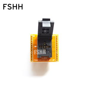 QFN16 test socket QFN16 to DIP16 Programmer adapter WSON16 UDFN16 MLF16 ic socket Pin pitch=0.65mm Size=4x4mm