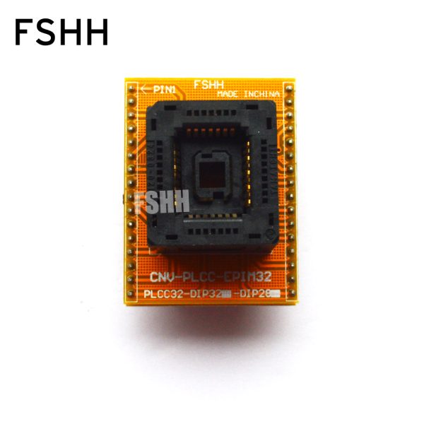 PLCC32 Programmer Socket PLCC32 to DIP32 PLCC32 to DIP28 Adapter CNV-PLCC-EPIM32 Programmer Adapter test socket - Image 2