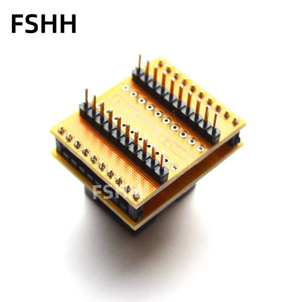CNV-SSOP20-DIP adapter SSOP20 to DIP20 Programmer adapter ots-20(28)-0.65-01 SSOP20 test Socket Pitch=0.65mm - Image 3