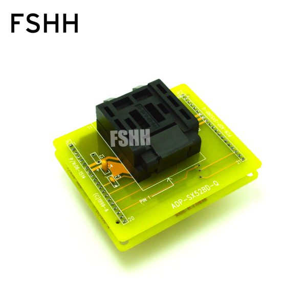 ADP-SX52BD-Q Programmer adapter for ALL-11 Programmer adapter FPQ-52-0.65-02 QFP52 to DIP40 adapter test socket - Image 2