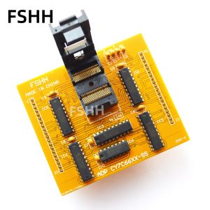 ADP-CY7C66XX-SS Programmer Adapter CY7C66XX SSOP56 socket for ALL-11 Programmer Adapter IC SOCKET SSOP56 to DIP40 socket