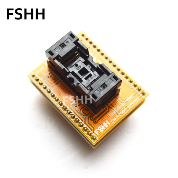 CNV-TSOP-EP1M32(S) Programmer's Adapter TSOP32 to DIP32 Adapter TSOP32 test socket Chip VSOP32 12.4mm 14mm