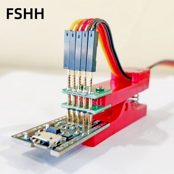 customized 2mm 2.0mm Pitch Single Row Double Row Test Stand PCB Clip Fixture Fixture Probe Download Program Programming Burn 2p 3p 4p 5p 6p7p 8p 9p 10p - Image 4