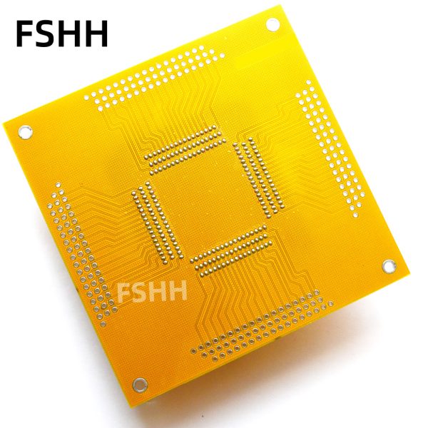 0.5mm IC51-2084-1052-5 Test socket Clamshell types TQFP208 QFP28 IC SOCKET 28x28mm - Image 3