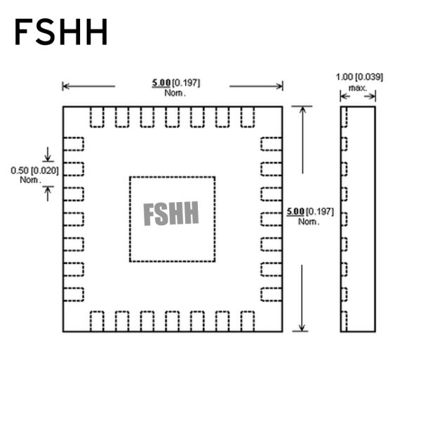 QFN28 to DIP28 Programmer Adapter WSON28 DFN28 MLF28 IC TEST SOCKET 5X5mm 0.5mm 28QN50K15050-D SOCKET - Image 4