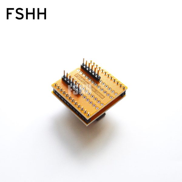 Pitch=0.5mm size=3mm*3mm QDFN12 IC SOCKET WSON12 MLF12 QFN12 DFN12 TEST SOCKET QFN12 to DIP12 Programmer adapter - Image 3