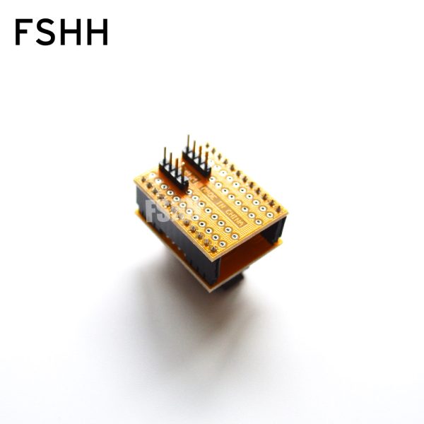 QFN8 Programmer adapter QFN8 to DIP8 test socket WSON8 DFN8 MLF8 UDFN8 socket Pitch=0.65mm size=3mmX2mm - Image 3