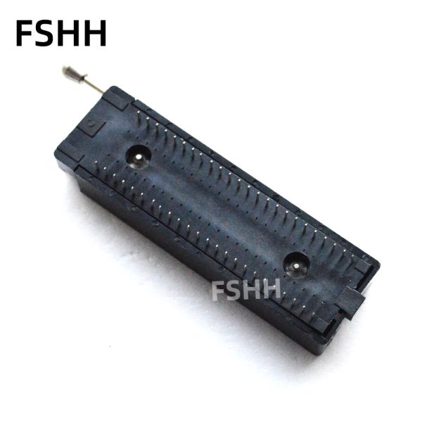 2.54mm DIP24 DIP28 DIP32 DIP40 DIP48 Black Lock IC Test Socket Universal ZIF IC Socket Test - Image 3