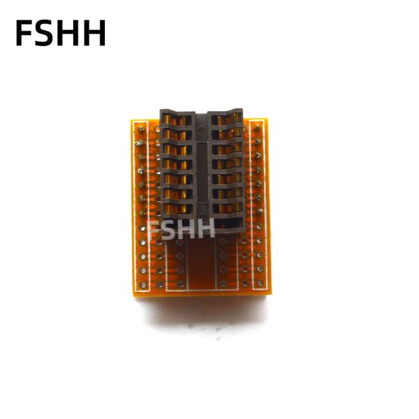 ATtiny24 tiny44 tiny84 DIP14 to DIP8 adapter CH2015 CH2016 dedicated test socket - Image 2