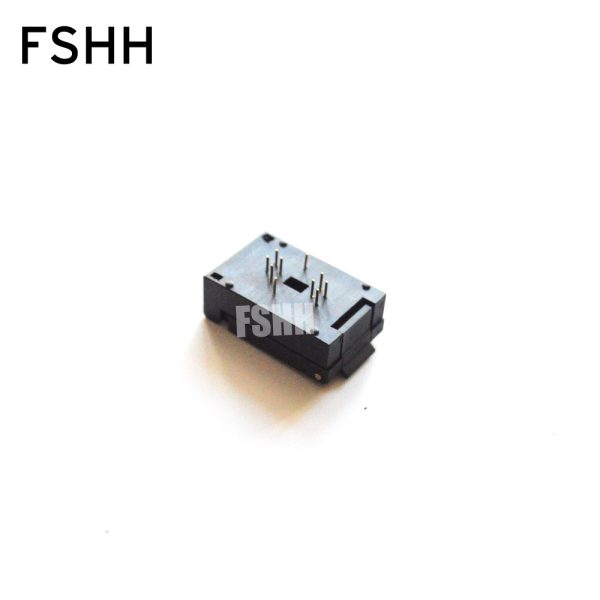 QFN-0808-01 QFN8 to DIP8 Programmer Adapter WSON8 DFN8 MLF8 test socket for 25xxx 6x8mm Pitch1.27mm - Image 5