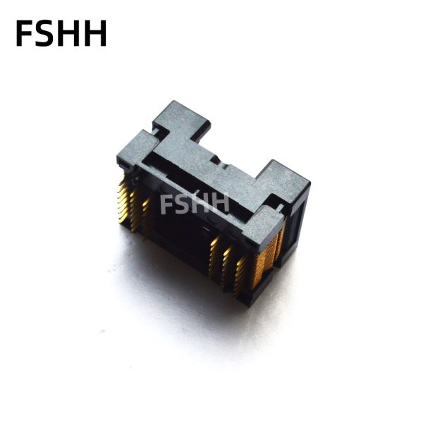 Press TSOP48-0.5 Open Top Burn in Socket TSOP48 test socket Same pin as IC354 - Image 2