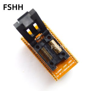 CH-DP(T)SSOP48-DIP48 Programmer Adapter TSSOP48 to DIP48 Adapter FP-48-0.635 IC test socke Pitch 0.635mm Width=10mm/15mm