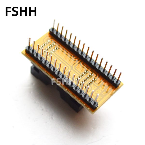 CNV-TSOP-EP1M32(S) Programmer's Adapter TSOP32 to DIP32 Adapter TSOP32 test socket Chip VSOP32 12.4mm 14mm - Image 5