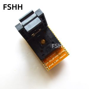 QFN-48(56))BT-0.5-01 socket QFN48 to DIP48 Programmer Adapter  QFN48 WSON48 DFN48 MLF48 IC SOCKET 7x7mm Pitch=0.5mm