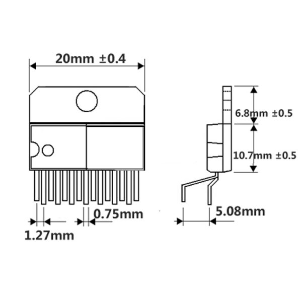 TO-220-9 TO-220-11 TO-220-15 test socket ZIP9 ZIP11 ZIP15 socket For example LM4755 TDA7264 TDA7296 - Image 6