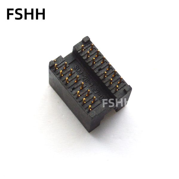 350mil SOJ26 test socket IC107-26035 ic socket 1.27mm pitch - Image 3