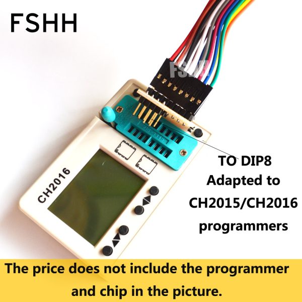 update version SOIC16 SOP16 Test Clip For SPI FLASH 25XXX in-circuit programming adapters test socket - Image 5