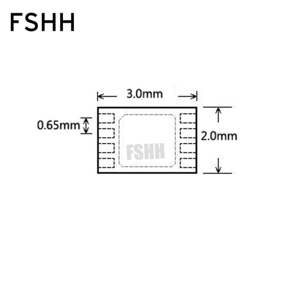 QFN8 Programmer adapter QFN8 to DIP8 test socket WSON8 DFN8 MLF8 UDFN8 socket Pitch=0.65mm size=3mmX2mm - Image 6