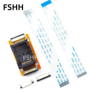 TSOP48 to TSOP48 test socket SMD-SMD On line test socket nand flash chip TSOP48 0.5mm