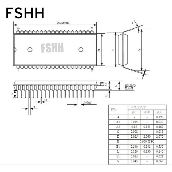 300mil 600mil DIP8 DIP16 DIP18 DIP20 DIP24 DIP28 DIP32 DIP40 test socket Burn-in Socket - Image 4