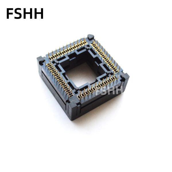 IC120-0844-403 test socket PLCC84 socket Open Top IC socket Pitch 1.27mm - Image 3