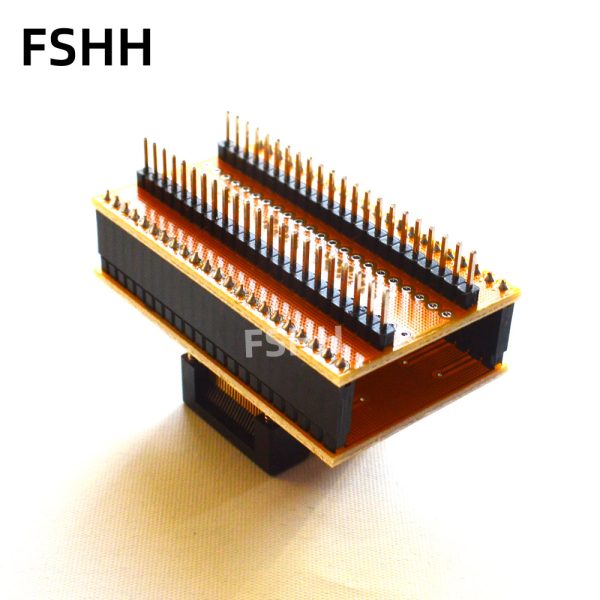 OTS-44-0.65-02 test socket SSOP44 to DIP44 Programmer adapter SSOP44 test socket SSOP40 to DIP40 adapter Pitch=0.65mm width=6.1mm 8.1mm - Image 3