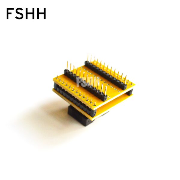 SSOP24 to DIP24 Programmer adapter TSSOP24 IC test socket Pitch=0.635mm width=3.9/6.0mm - Image 3