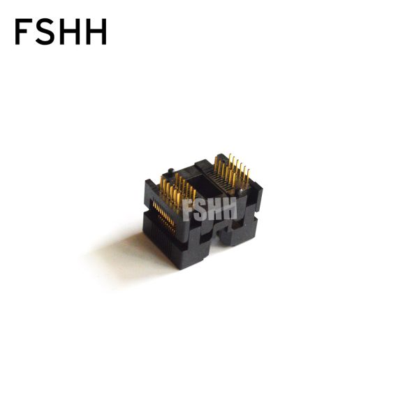 SSOP24 to DIP24 Programmer adapter TSSOP24 IC test socket Pitch=0.635mm width=3.9/6.0mm - Image 5