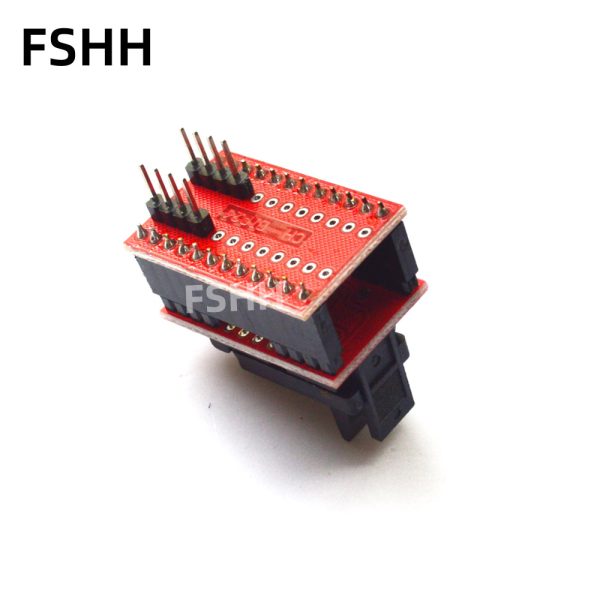 Clamshell MSOP8 to DIP8 adapter CNV-MSOP-8 programmer adapter MSOP8 test socket Pitch=0.65mm - Image 3