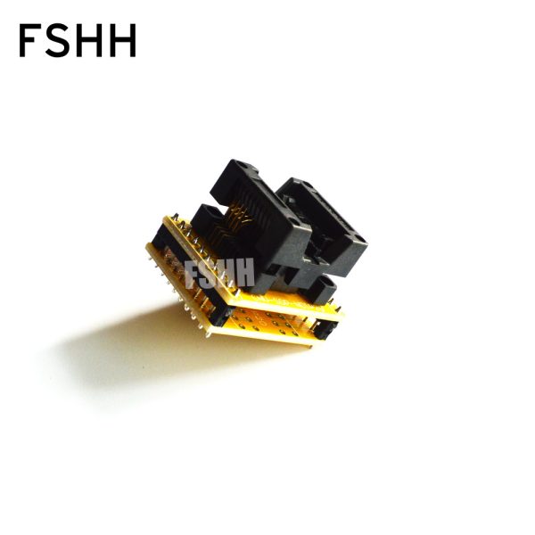 208mil SOP8 test socket SOP8 to DIP8 Programmer adapter OTS-20-1.27-01(8pins) 1.27mm - Image 2