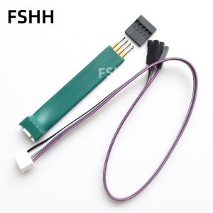 Stm8sstm32f New STC AVR Download Line Thimble Burning Spring Needle 2.54mm-4p 4pin test Clip