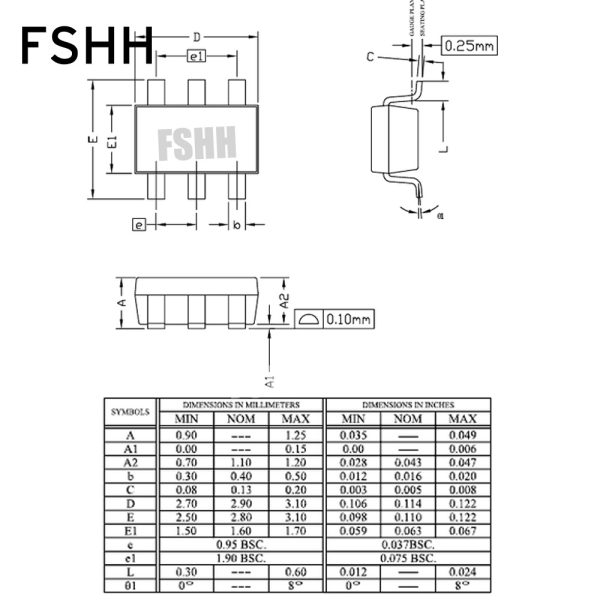 SC-74 SC74 SOT23-6 SOT23-5-DIP Programmer Adapter SOT23 test socket Two placement Flip test seat - Image 7