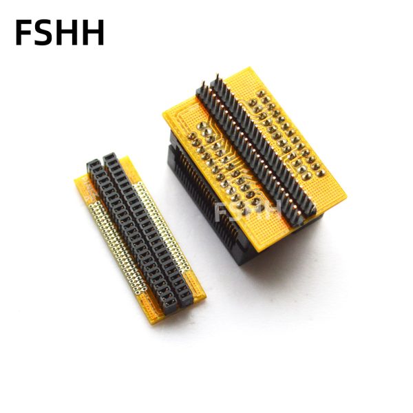DDR SDRAM socket TSOP50 test socket 674C50 674C1502211FA11 0.8mm pitch 10.2/11.8mm wide - Image 4