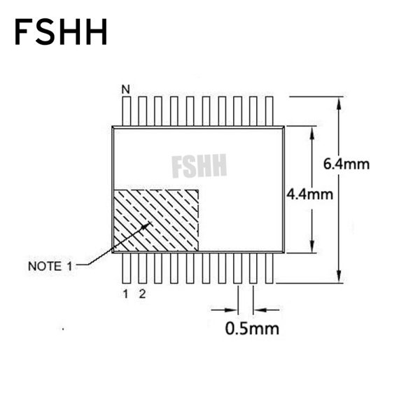 WL-SSOP28-U1 CNV-SSOP28-DIP28 SSOP28 to DIP28 Programmer adapter OTS-28-0.65-01 SSOP28 IC Test Socket Pitch=0.65mm - Image 4