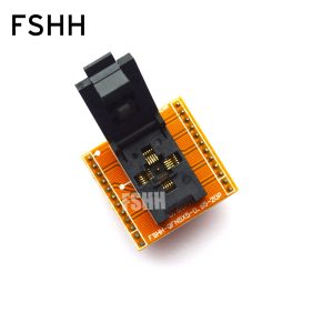 QFN20 to DIP20 Programmer adapter QFN20 test socket WSON20 UDFN20 MLF20 ic socket Pin pitch=0.65mm Size=5x5mm