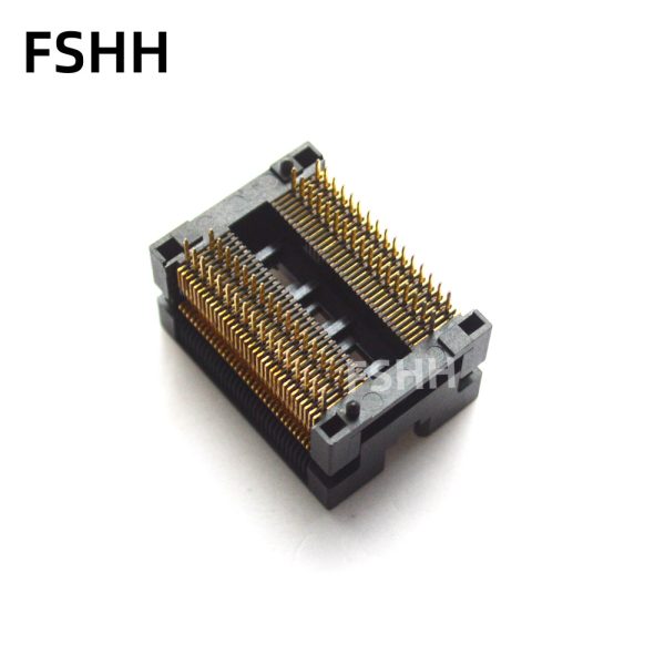 CTP0066-Q152AB test socket TSOP66 SSOP66 DDR SDRAM socket 0.65mm pitch 10mm/12mm wide - Image 3