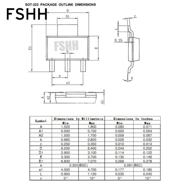 SOT-223 tset socket SOT223 socket SOT223-5 SOT223-5K Aging test socket With PCB With terminals - Image 6