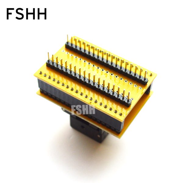 Clamshell WSON36 MLF36 DFN36 QFN36 test socket QFN36 to DIP36 Programmer adapter 0.5mm 6mmx6mm - Image 4