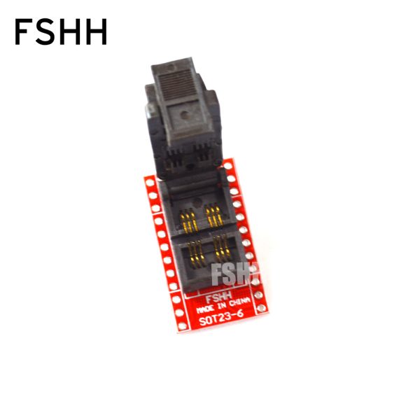 SC-74 SC74 SOT23-6 SOT23-5-DIP Programmer Adapter SOT23 test socket Two placement Flip test seat - Image 2